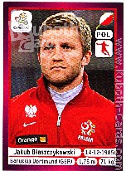 Fussball 2012 Panini EM - No 65 - Jakub Blaszczykowski