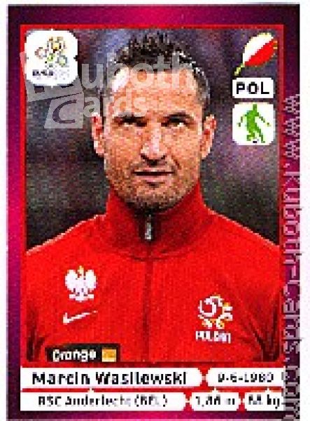 Fussball 2012 Panini EM - No 60 - Marcin Wasilewski