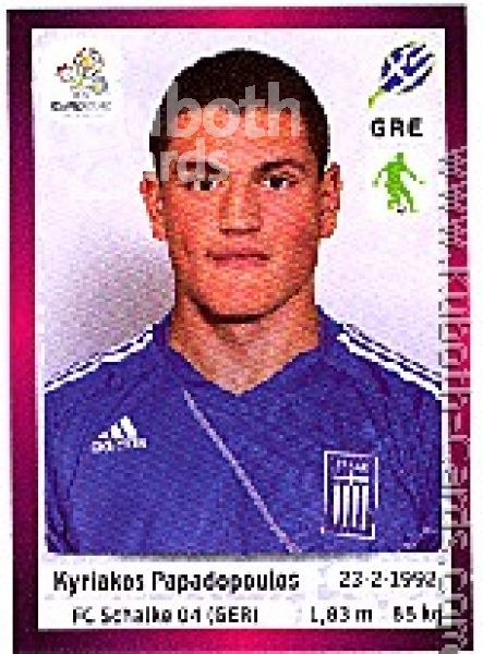 Soccer 2012 Panini European Championship - No 90 - Kyriakos Papadopoulos