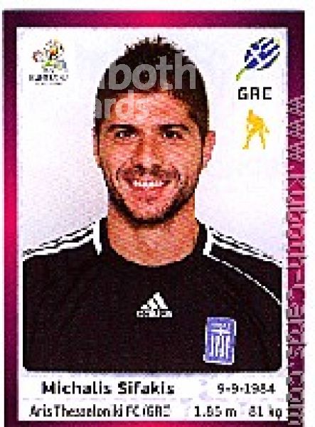 Fussball 2012 Panini EM - No 85 - Michalis Sifakis