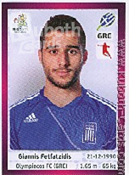 Fussball 2012 Panini EM - No 97 - Giannis Fetfatzidis