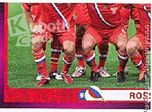 Soccer 2012 Panini European Championship - No 111 - Team picture Russia