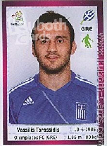 Fussball 2012 Panini EM - No 92 - Vassilis Torossidis