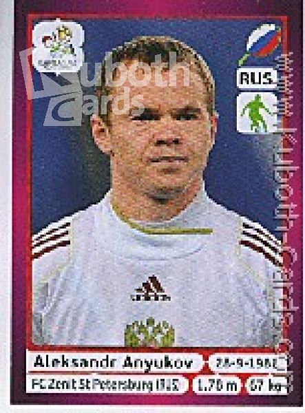 Soccer 2012 Panini European Championship - No 116 - Aleksandr Anyukov