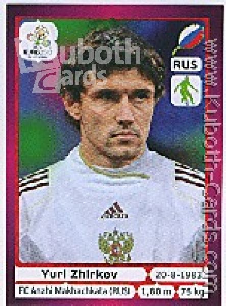 Soccer 2012 Panini European Championship - No 121 - Yuri Zhirkov