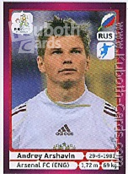 Soccer 2012 Panini European Championship - No 129 - Andrey Arshavin