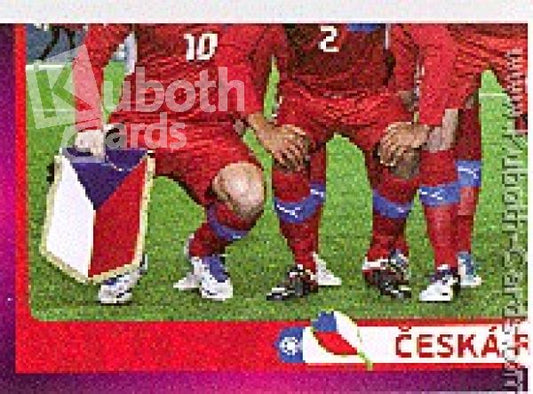 Soccer 2012 Panini European Championship - No 140 - Team picture Czech Republic