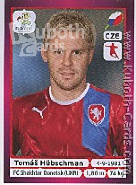 Soccer 2012 Panini European Championship - No 151 - Tomas Hübschman