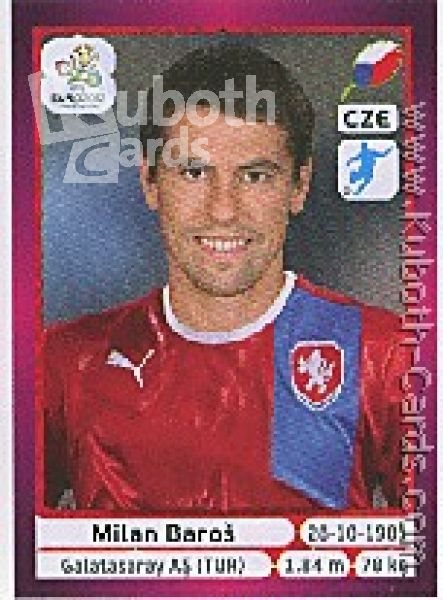 Soccer 2012 Panini European Championship - No 159 - Milan Baros