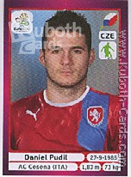 Soccer 2012 Panini European Championship - No 149 - Daniel Pudil