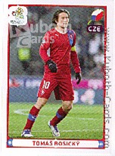 Soccer 2012 Panini European Championship - No 164 - Tomas Rosicky