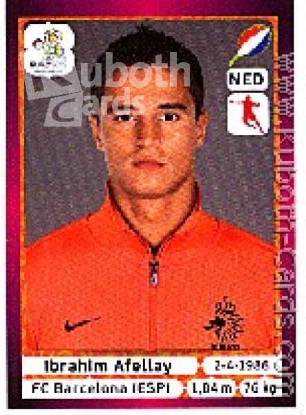 Soccer 2012 Panini European Championship - No 184 - Ibrahim Afellay