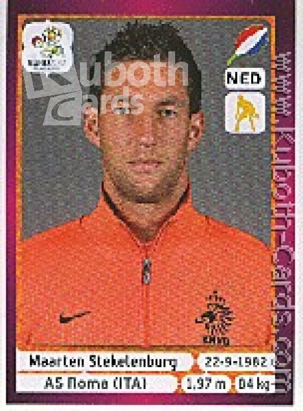 Soccer 2012 Panini European Championship - No 171 - Maarten Stekelenburg