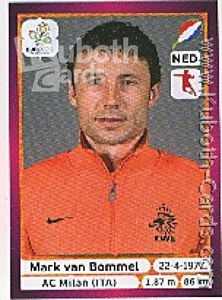 Soccer 2012 Panini European Championship - No 178 - Mark van Bommel