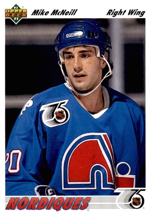 NHL 1991-92 Upper Deck - No 524 - Mike McNeill