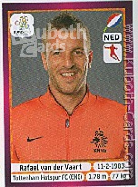 Soccer 2012 Panini European Championship - No 181 - Rafael van der Vaart