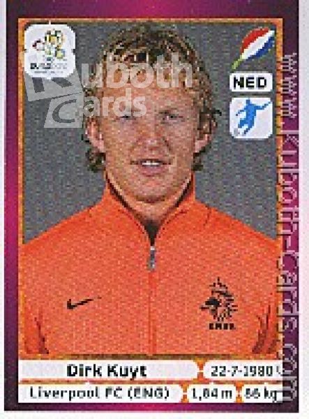 Soccer 2012 Panini European Championship - No 188 - Dirk Kuyt