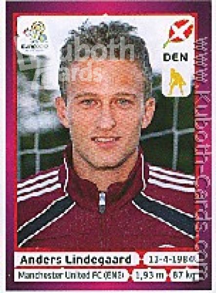 Soccer 2012 Panini European Championship - No 201 - Anders Lindegaard