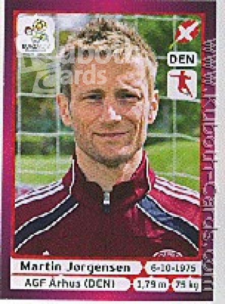 Soccer 2012 Panini European Championship - No 208 - Martin Jörgensen