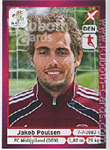 Soccer 2012 Panini European Championship - No 212 - Jakob Poulsen