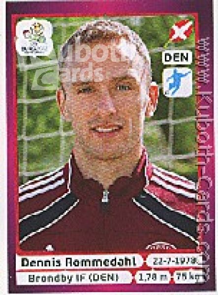 Soccer 2012 Panini European Championship - No 217 - Dennis Rommedahl