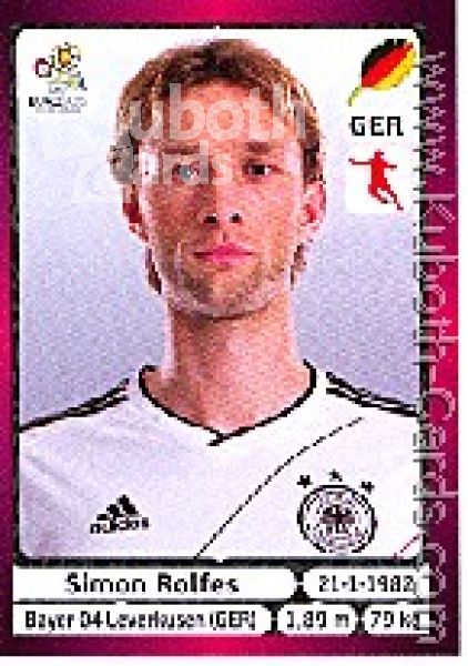 Soccer 2012 Panini European Championship - No 237 - Simon Rolfes