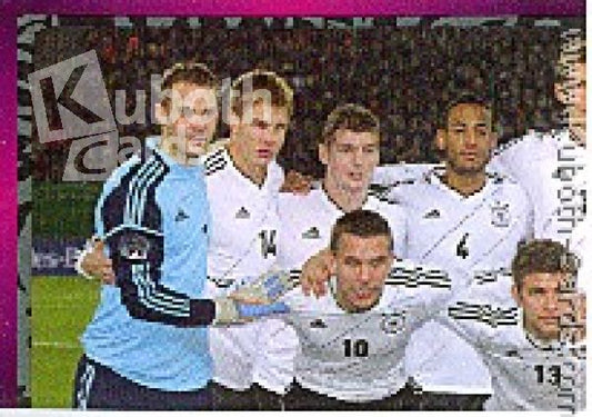 Soccer 2012 Panini European Championship - No 225 - Team picture Germany