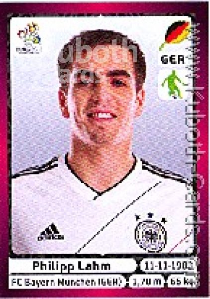 Soccer 2012 Panini European Championship - No 231 - Philipp Lahm