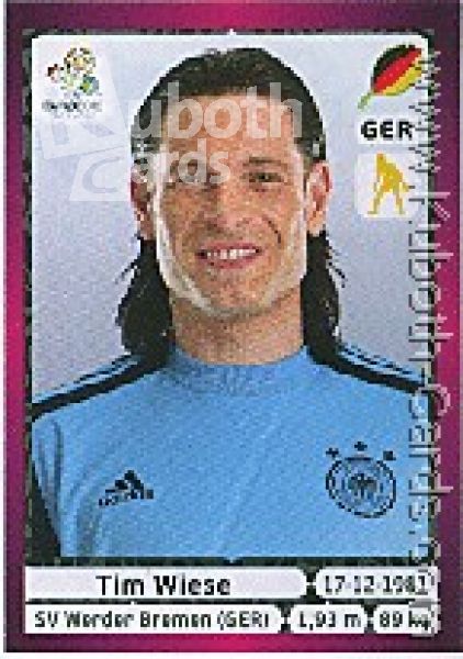 Soccer 2012 Panini European Championship - No 230 - Tim Wiese