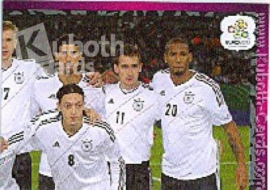 Soccer 2012 Panini European Championship - No 226 - Team picture Germany