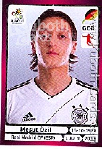 Soccer 2012 Panini European Championship - No 241 - Mesut Özil