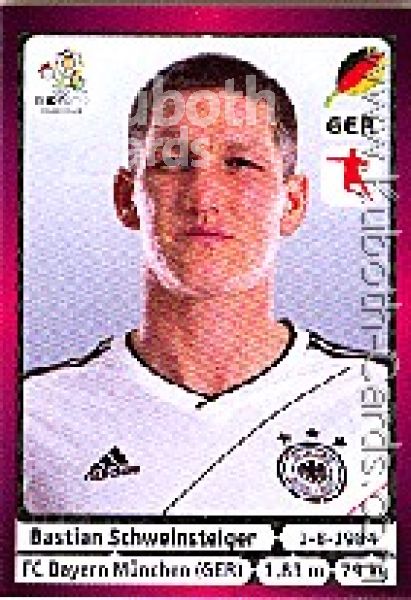 Soccer 2012 Panini European Championship - No 239 - Bastian Schweinsteiger