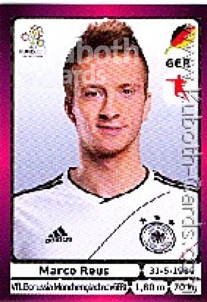 Soccer 2012 Panini European Championship - No 243 - Marco Reus