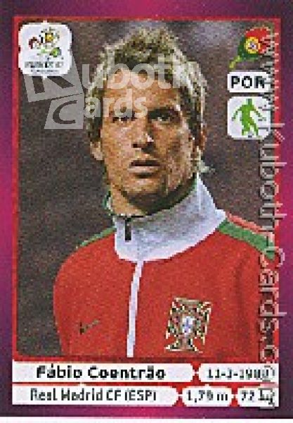 Soccer 2012 Panini European Championship - No 262 - Fábio Coentrao