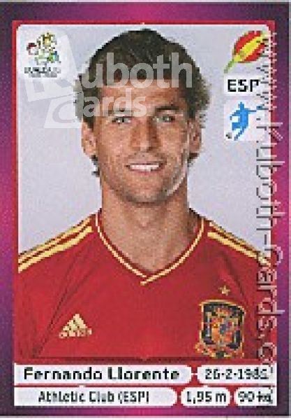 Soccer 2012 Panini European Championship - No 306 - Fernando Llorente