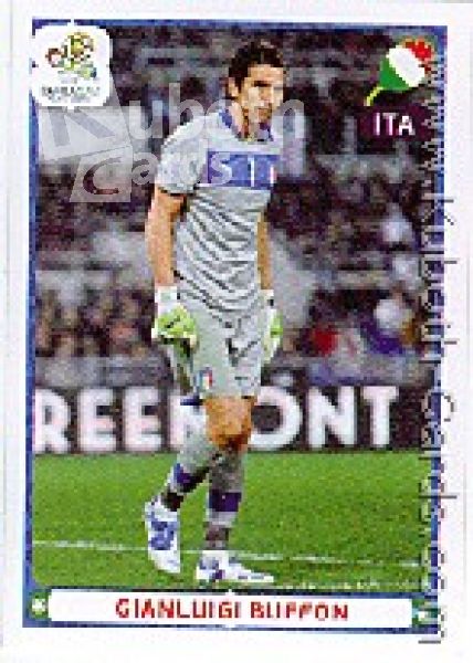 Soccer 2012 Panini European Championship - No 336 - Gianluigi Buffon