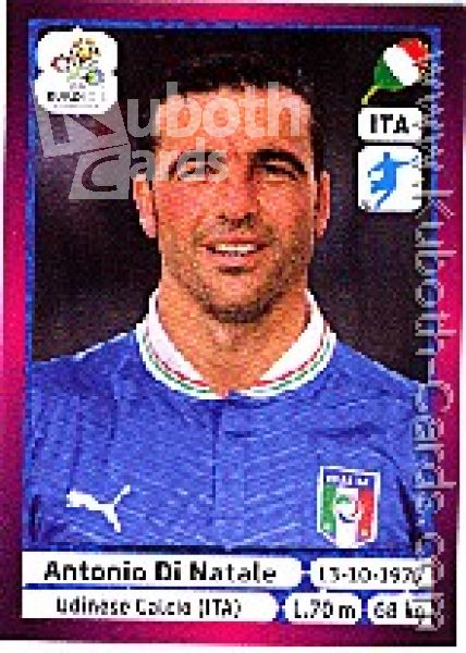 Soccer 2012 Panini European Championship - No 333 - Antonio Di Natale