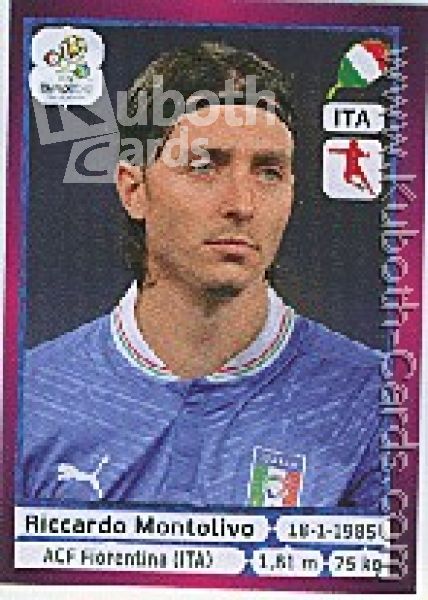 Soccer 2012 Panini European Championship - No 328 - Riccardo Montolivo