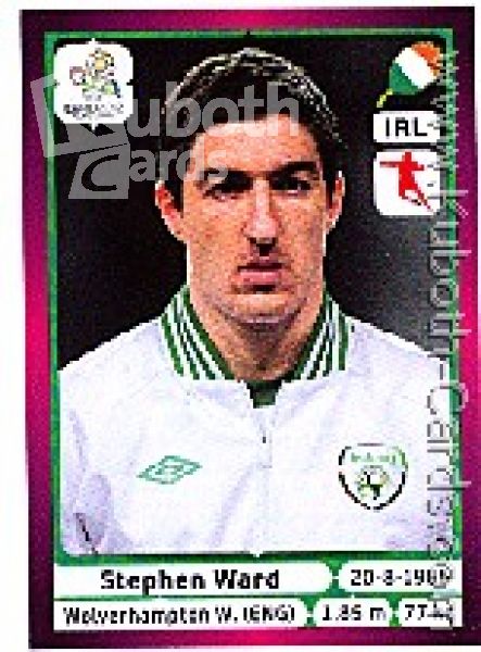 Football 2012 Panini European Championship - No 355 - Stephen Ward