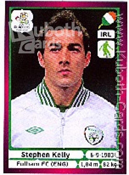 Football 2012 Panini European Championship - No 350 - Stephen Kelly