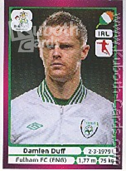 Soccer 2012 Panini European Championship - No 357 - Damien Duff