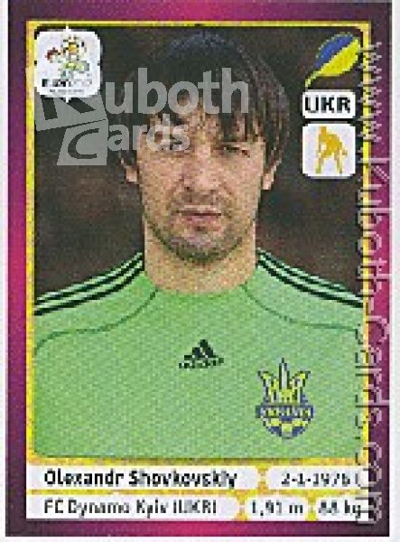 Soccer 2012 Panini European Championship - No 404 - Olexandr Shovkovkiy