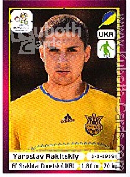 Soccer 2012 Panini European Championship - No 407 - Yaroslav Rakitskiy