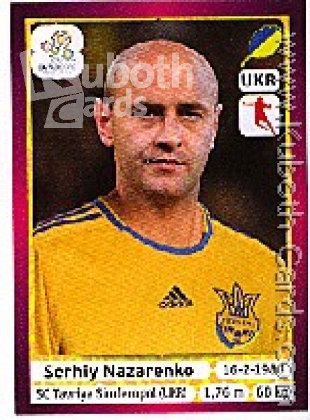 Soccer 2012 Panini European Championship - No 415 - Serhiy Nazarenko