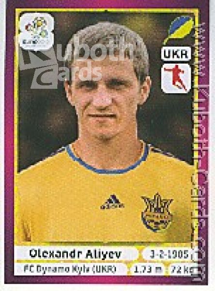 Soccer 2012 Panini European Championship - No 414 - Olexandr Aliyev