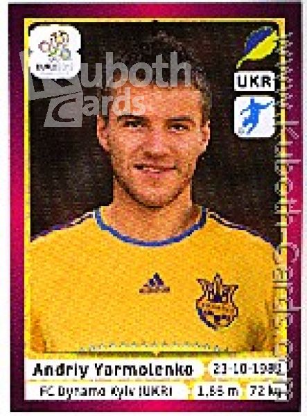 Soccer 2012 Panini European Championship - No 419 - Andriy Yarmolenko