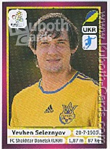 Soccer 2012 Panini European Championship - No 420 - Yevhen Seleznyov