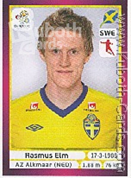 Fussball 2012 Panini EM - No 443 - Rasmus Elm