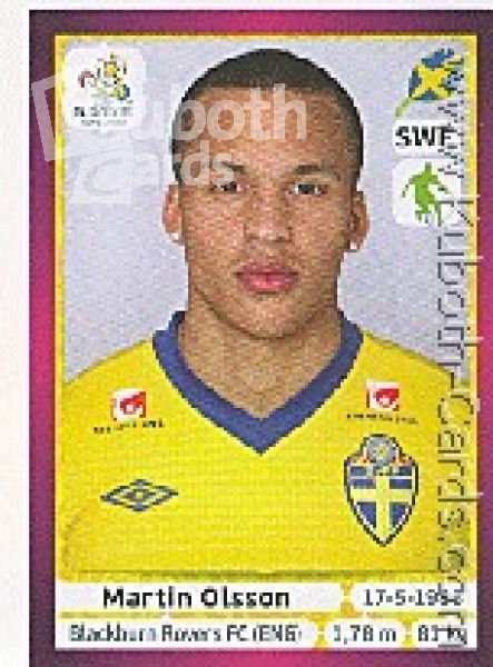 Fussball 2012 Panini EM - No 438 - Martin Olsson