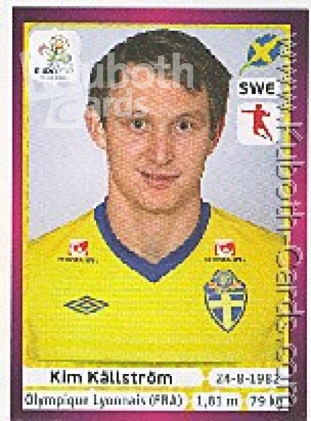 Fussball 2012 Panini EM - No 442 - Kim Källström